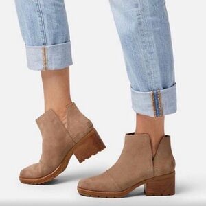 Sorel Women's Cate Cutout Booties in Size 8.5